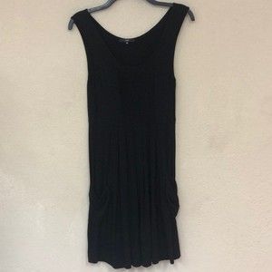 Tart Black Sleeveless Midi Dress